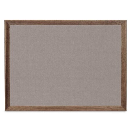 United Visual Products Decor Wood Combo Board, 36"x24", Cherry/White Porcelain & Black UV702DEFAB-CHERRY-WHTPORC-BLACK